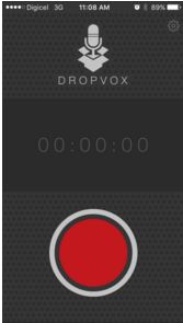 dropvox folder cloud icon