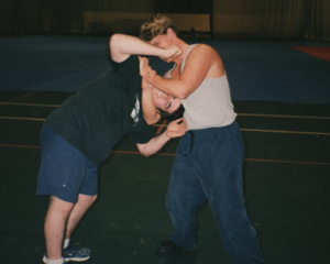 Having fun training people back in the day